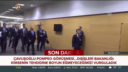 Kimsenin tehdidine boyun eğmeyeceğimizi vurguladık
