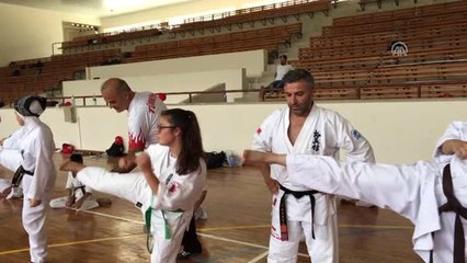 Wushu Budokaido Kyokushin Milli Takımı Hatay'da Kampa Girdi