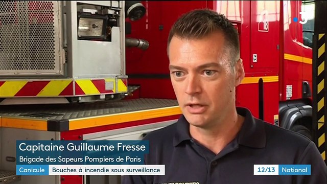 Canicule : des bouches à incendie sous surveillance
