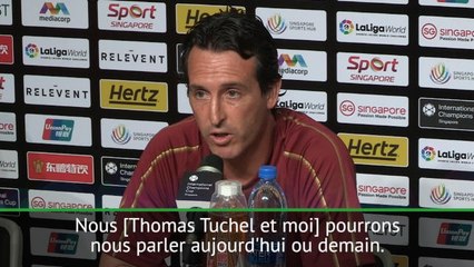 Arsenal - Emery: "Avec Tuchel, on parlera de football"