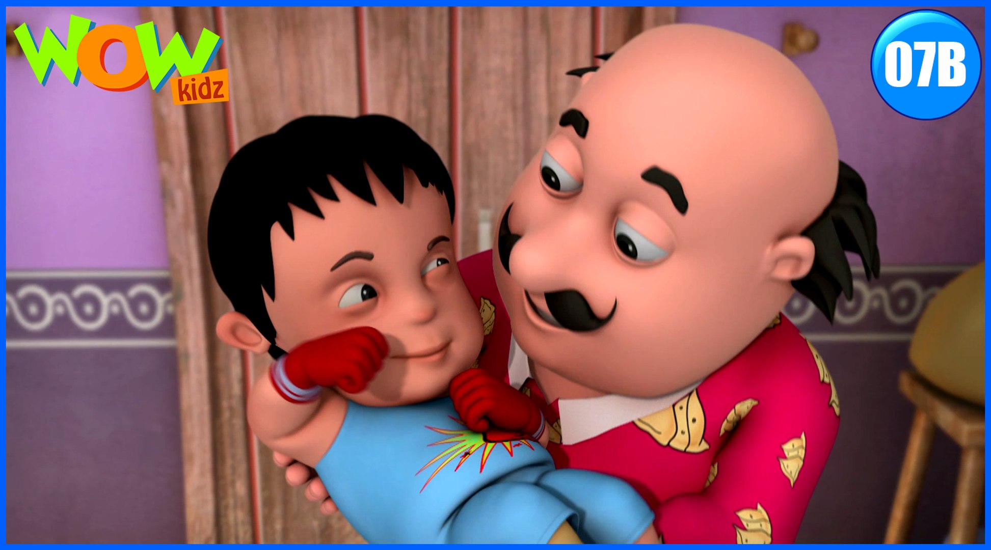 Motu Patlu in Hindi | Boxer's Baby | Cartoon for Kids - video Dailymotion
