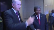 Cumhurbaşkanı Erdoğan, Angola Cumhurbaşkanı Joao Lourençoe ile Görüştü.
