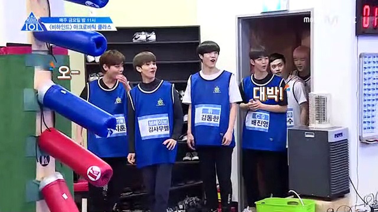 PRODUCE 101 season2 [101 스페셜] 아크로바틱 수업 미방송분 영상 공개! 170505 EP.5