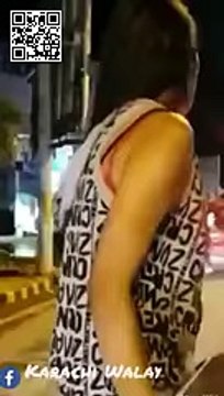 Tabdeeli Dance : Girl dancing/celebrating in middle of the road