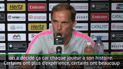 PSG - Tuchel : "On va gérer les joueurs individuellement"
