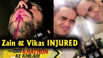 Vikas Gupta And Zain Imam Got Injured While Performing Stunts | Khatron Ke Khiladi 9