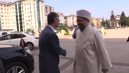 Diyanet İşleri Başkanı Erbaş: "Dinin İstismar Edilmesine Engel Olmak İçin Mücadele İçerisindeyiz"