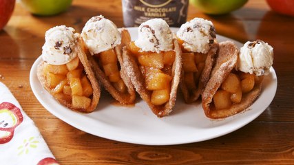 Everything About These Apple Pie Tacos Is Insane
