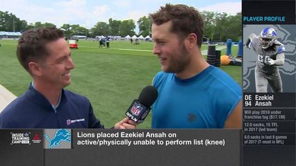 Stafford says Patricia doesn't make team run too much: 'It's part of the game'