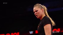 Ronda Rousey is suspended after launching an attack: Raw, June 18, 2018 by wwe entertainment