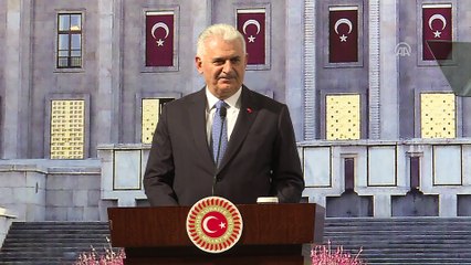 TBMM Başkan Yıldırım: Bu gazi meclis, mağlubiyetin değil zaferin meclisidir'' - İZMİR