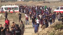 Gazze Sınırındaki Gösterilerde 246 Filistinli Yaralandı (1)