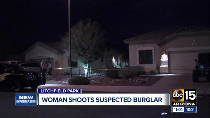 MCSO: Woman shot man trying to enter Litchfield Park home
