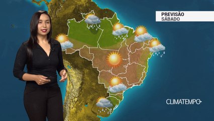 Previsão Brasil – Frente fria chega ao Sul