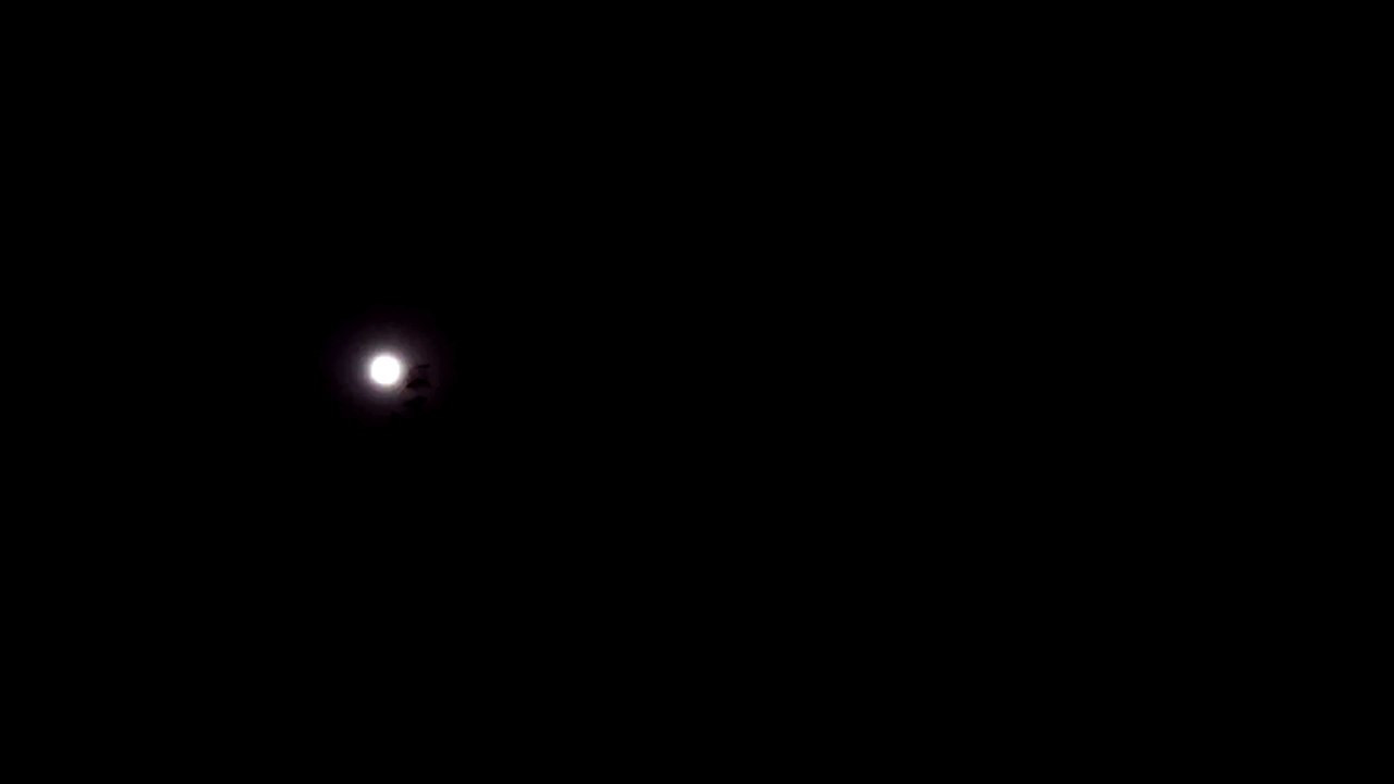 Wow the Moon is Moving