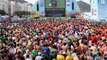 Crowds in Moscow, The end of Qatar World Cup
