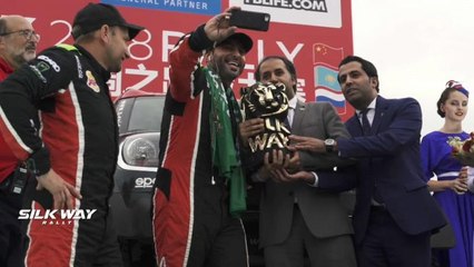 السعودي يزيد الراجحي يحرز لقب رالي طريق الحريرعلى حساب القطري ناصر العطية