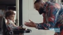 DJ Khaled Told Off by Son Asahd in Apple Music Ad | Billboard News