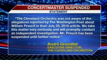 Cleveland Orchestra Concertmaster Suspended Amid Sexual Harassment Allegations