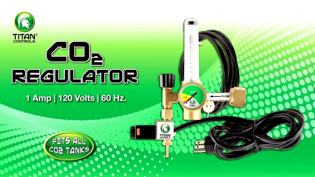 How To Setup Hydroponics CO2 Controller, Tank and Regulator - Titan Controls