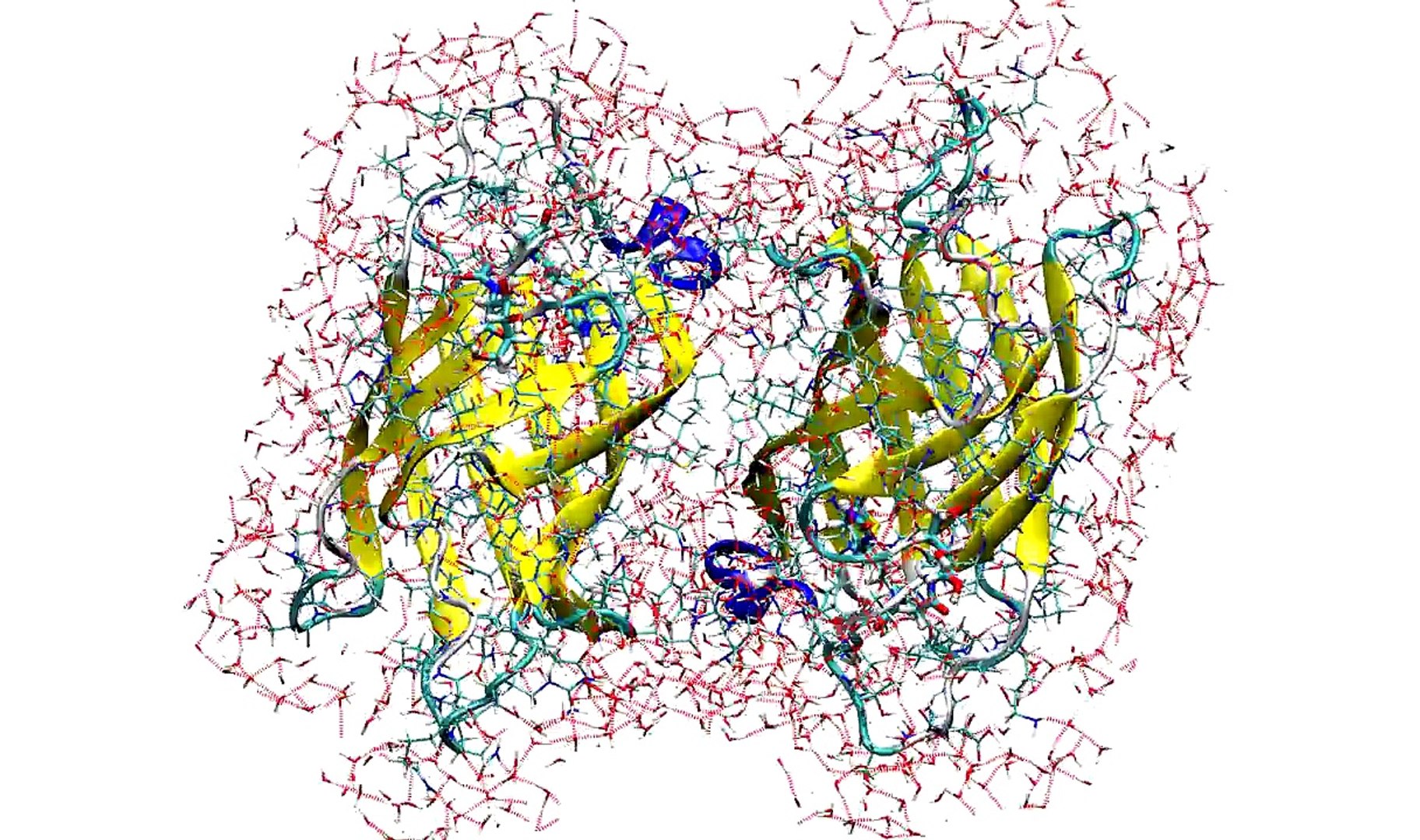 MD simulation of Protein-ligand complex with deep learning potential ANI-1x