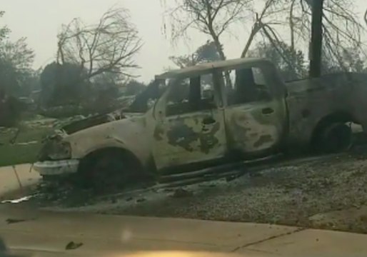 Homes in Redding Destroyed by California's Deadly Carr Fire