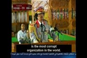 Qaddafi: FIFA is corrupt and involved in Human Trafficking