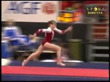 Anastasia KOVAL (UKR) vault - 2008 Europeans Clermont-Ferrand TF