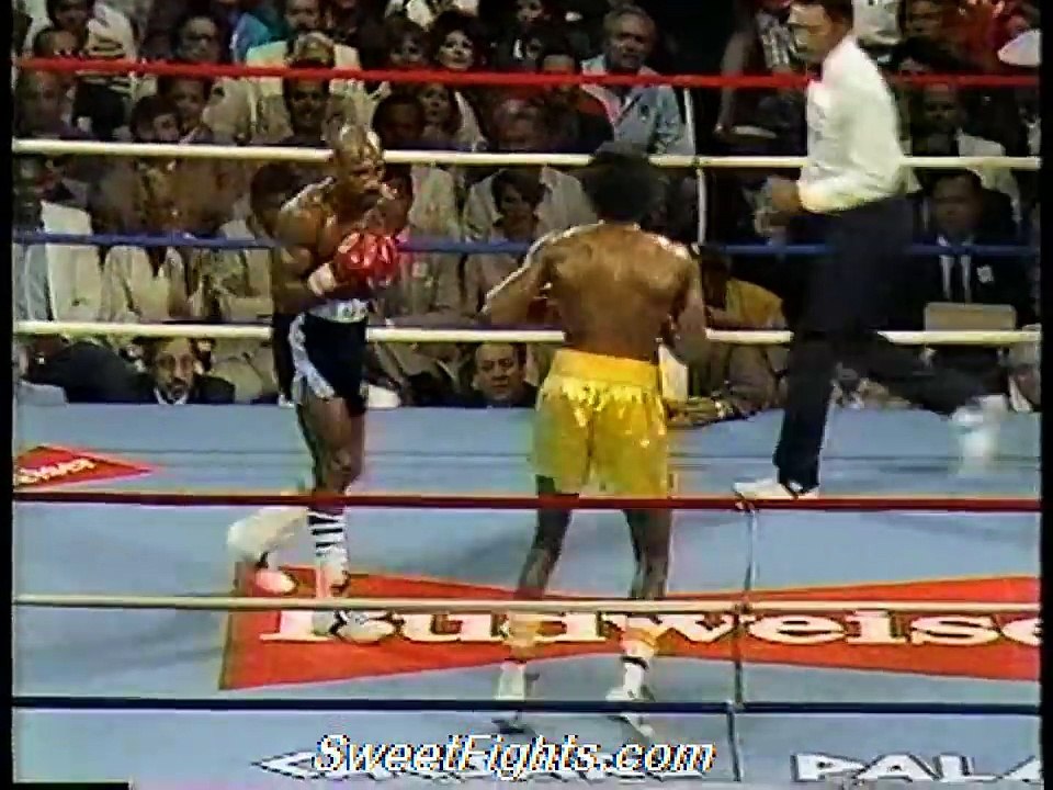 Marvin Hagler Thomas Hearns KO knock out