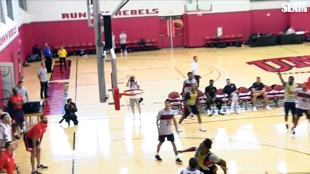 Kevin Durant, Russell Westbrook, & James Harden WORK IT at Team USA Camp | Day 1 SLAM Highlights