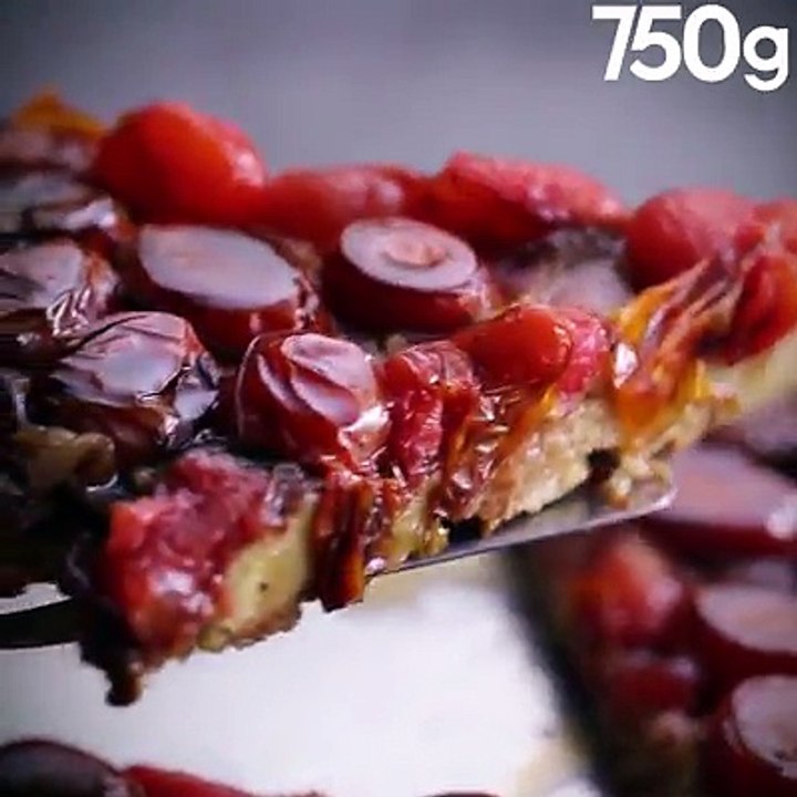 La tarte tatin aux tomates cerise façon pain perdu ♥LA RECETTE :