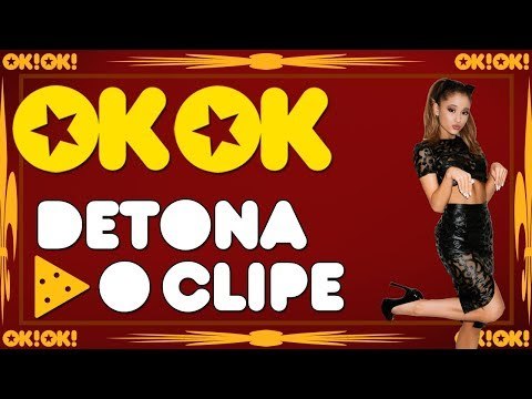 Ariana Grande vendendo Mega Hair no espaço - OK!OK! Detona o Clipe