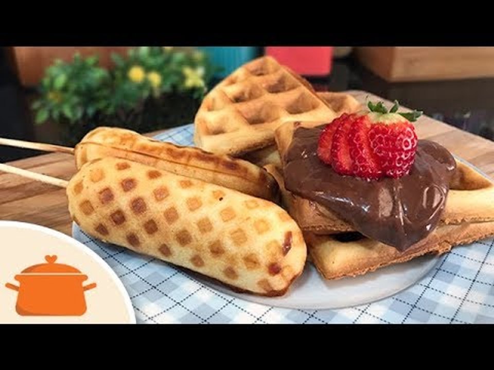Como Fazer Massa para Crepe e Waffle