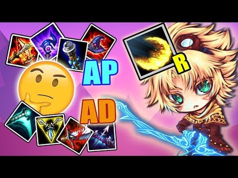 TROCANDO BUILD AD PRA AP NO MEIO DA ULTIMATE DO EZREAL!!? - (MYTHBUSTERS DO LOL)