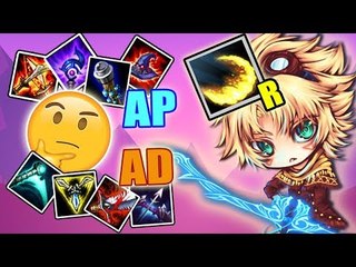 TROCANDO BUILD AD PRA AP NO MEIO DA ULTIMATE DO EZREAL!!? - (MYTHBUSTERS DO LOL)
