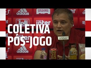 COLETIVA PÓS-JOGO: SPFC X CORINTHIANS | SPFCTV