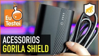 Bateria e cabos pra ninguém botar defeito - Acessórios Gorila Shield