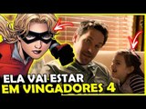 Filha do HOMEM-FORMIGA estará em VINGADORES 4
