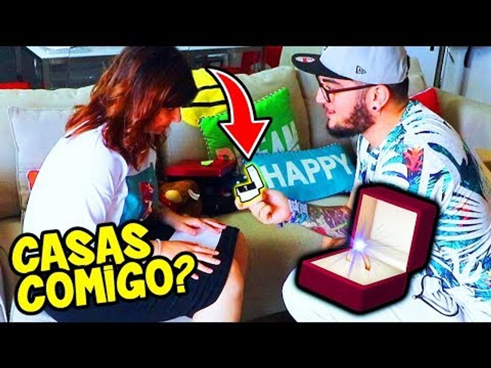 PEDI MINHA NAMORADA EM CASAMENTO ( ELA ACEITOU ?! )