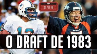 De Elway a Marino - O DRAFT mais INCRÍVEL da NFL (1983)