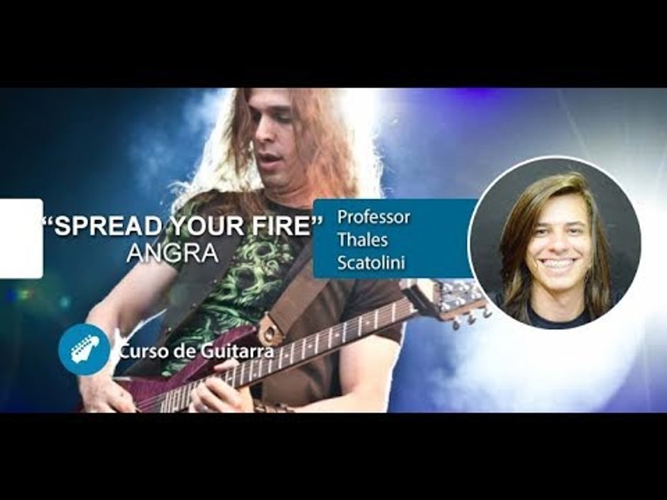 Spread Your Fire - Angra - AULA DE GUITARRA