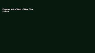 Popular  Art of God of War, The ;  E-book