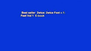 Best seller  2wice: 2wice Feet v.1: Feet Vol 1  E-book