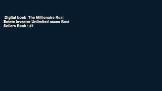 Digital book  The Millionaire Real Estate Investor Unlimited acces Best Sellers Rank : #1