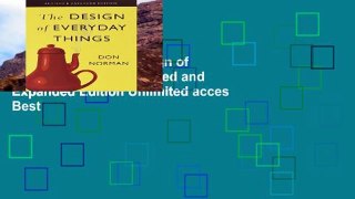 Favorit Book  The Design of Everyday Things: Revised and Expanded Edition Unlimited acces Best