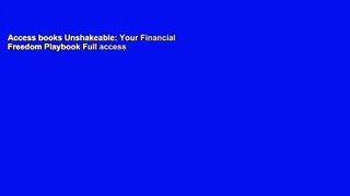 Access books Unshakeable: Your Financial Freedom Playbook Full access