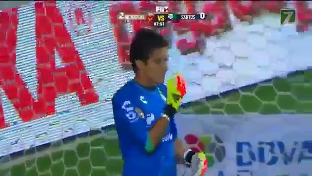 Gol de Miguel Sansores - Monarcas Morelia vs Santos 3-0 - Jornada 2 Liga MX 2018