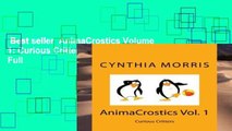 Best seller  AnimaCrostics Volume 1: Curious Critters  Full