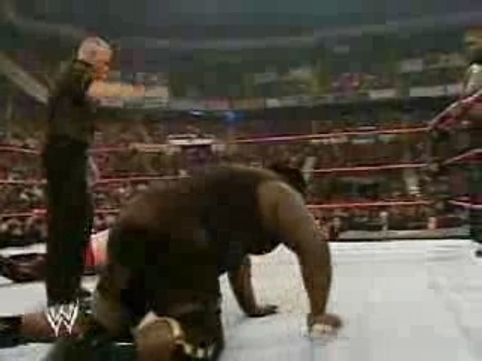 Kane & CM Punk vs Henry & Big Daddy V 2/2  12/16/07