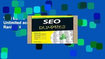 Trial Ebook  SEO For Dummies Unlimited acces Best Sellers Rank : #4